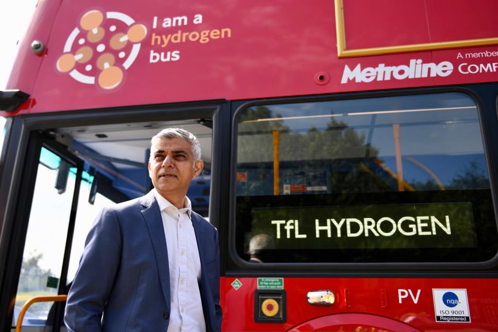 Perivale Hydrogen Fuel, Mayor of London buses, Cardon Property & Construction Hydrogen
